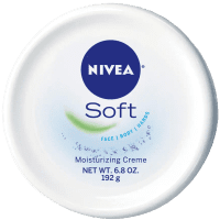 Nivea Soft Moisturizing Cream - with Jojoba Oil and Vitamin E - 6.8 OZ